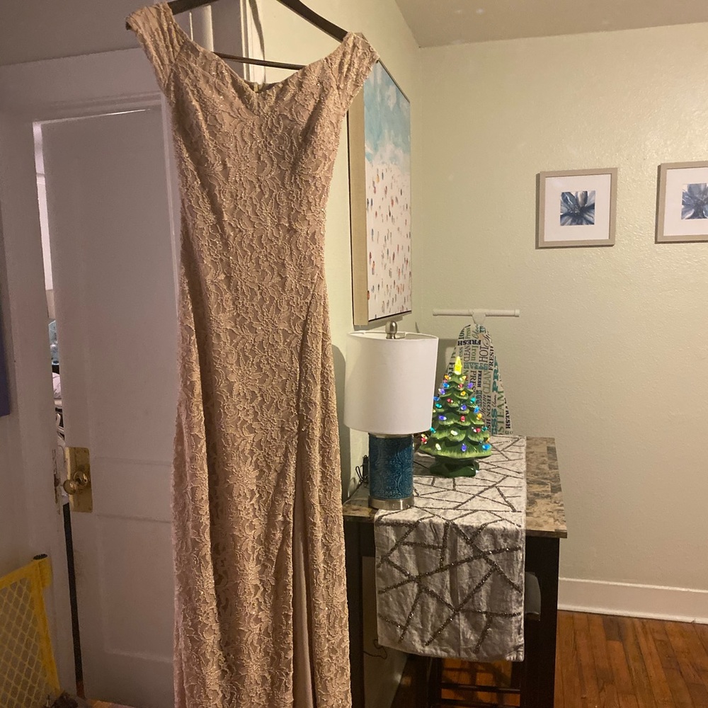 Creme Gown